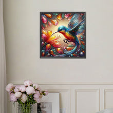 Load image into Gallery viewer, Diamond Painting - Full Square - Glass hummingbird (30*30CM)