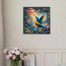 Load image into Gallery viewer, Diamond Painting - Full Square - Glass hummingbird (30*30CM)