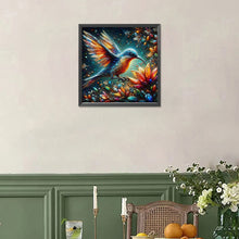 Load image into Gallery viewer, Diamond Painting - Full Square - Glass hummingbird (30*30CM)
