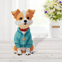 Load image into Gallery viewer, Dog Acrylic Special Shape Diamond Painting Desktop Decors for Home Office Decor