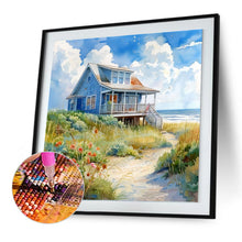 Load image into Gallery viewer, Diamond Painting - Full Round - Seaside hut (30*30CM)