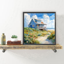 Load image into Gallery viewer, Diamond Painting - Full Round - Seaside hut (30*30CM)