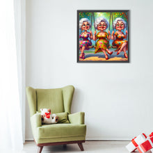 Load image into Gallery viewer, Diamond Painting - Full Round - Relaxing grandma (40*40CM)