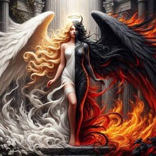 Load image into Gallery viewer, Diamond Painting - Full Square - Angel and devil (40*40CM)