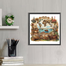 Load image into Gallery viewer, AB Diamond Painting - Full Round - Retro fantasy style (40*40CM)
