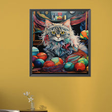 Load image into Gallery viewer, AB Diamond Painting - Full Round - Long-haired kitten (40*45CM)