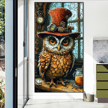 Load image into Gallery viewer, AB Diamond Painting - Full Round - Mysterious owl (40*75CM)