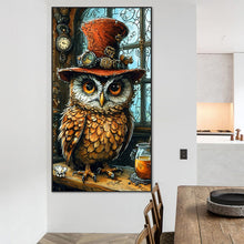 Load image into Gallery viewer, AB Diamond Painting - Full Round - Mysterious owl (40*75CM)