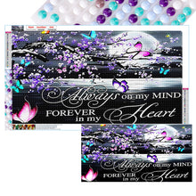 Load image into Gallery viewer, 2pcs Round Diamond Painting Set - Landscape (70*40CM)