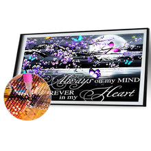 Load image into Gallery viewer, 2pcs Round Diamond Painting Set - Landscape (70*40CM)