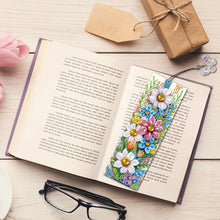 Load image into Gallery viewer, 4Pcs Butterfly Bush Special Shape Diamond Painting Bookmark for Reading Day Gift