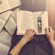 Load image into Gallery viewer, 4Pcs Cats Special Shape Diamond Painting Bookmark for Reading Day Gifts