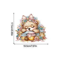 Load image into Gallery viewer, Acrylic Cute Bear Table Top Diamond Painting Ornament Kits for Home Decor