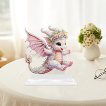 Load image into Gallery viewer, Acrylic Dinosaur Table Top Diamond Painting Ornament Kits for Home Office