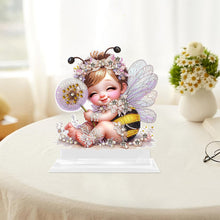 Load image into Gallery viewer, Acrylic Bee Kids Table Top Diamond Painting Ornament Kits for Home Office