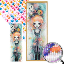 Load image into Gallery viewer, AB Diamond Painting - Full Round - Watercolor girl character (30*90CM)