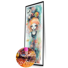Load image into Gallery viewer, AB Diamond Painting - Full Round - Watercolor girl character (30*90CM)