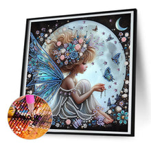 Load image into Gallery viewer, Diamond Painting - Partial Special Shaped - Elf girl (30*30CM)