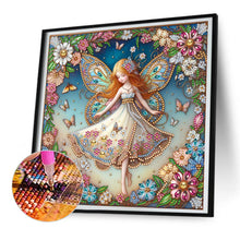 Load image into Gallery viewer, Diamond Painting - Partial Special Shaped - Elf girl (30*30CM)