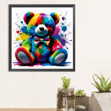 Load image into Gallery viewer, Diamond Painting - Full Round - Colorful bear (40*40CM)