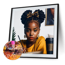 Load image into Gallery viewer, Diamond Painting - Full Round - Girl (40*40CM)