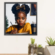 Load image into Gallery viewer, Diamond Painting - Full Round - Girl (40*40CM)