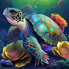 Load image into Gallery viewer, Diamond Painting - Full Round - Turtle (40*40CM)