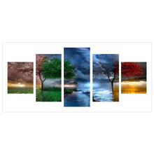 Load image into Gallery viewer, Diamond Painting - Full Round - Four seasons tree (90*45CM)