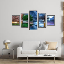 Load image into Gallery viewer, Diamond Painting - Full Round - Four seasons tree (90*45CM)