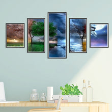 Load image into Gallery viewer, Diamond Painting - Full Round - Four seasons tree (90*45CM)