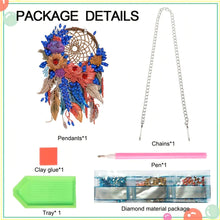 Load image into Gallery viewer, PET Special Shaped Indian Style 5D Diamond Painting Dream Catcher for Wall Decor