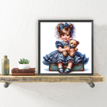 Load image into Gallery viewer, Diamond Painting - Full Round - Cute girl (30*30CM)