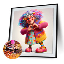 Load image into Gallery viewer, Diamond Painting - Full Round - Cute old lady (30*30CM)