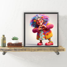 Load image into Gallery viewer, Diamond Painting - Full Round - Cute old lady (30*30CM)