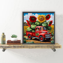 Load image into Gallery viewer, Diamond Painting - Full Round - Sunflower field (30*30CM)