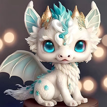 Load image into Gallery viewer, 4pcs Round Diamond Painting Set - Cartoon animals (30*30CM)