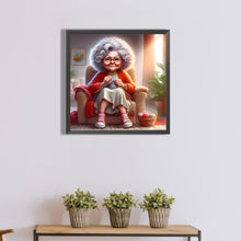 Load image into Gallery viewer, Diamond Painting - Full Round - Warm old lady (40*40CM)