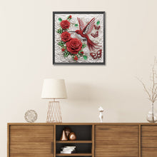 Load image into Gallery viewer, Diamond Painting - Partial Special Shaped - Cardinal (30*30CM)