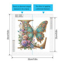 Load image into Gallery viewer, Diamond Painting - Partial Special Shaped - Letter L (30*30CM)