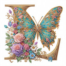 Load image into Gallery viewer, Diamond Painting - Partial Special Shaped - Letter L (30*30CM)