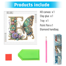 Load image into Gallery viewer, Diamond Painting - Partial Special Shaped - Letter E (30*30CM)