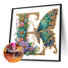 Load image into Gallery viewer, Diamond Painting - Partial Special Shaped - Letter E (30*30CM)