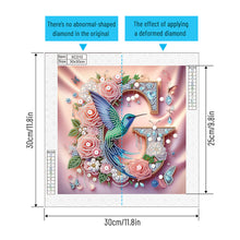 Load image into Gallery viewer, Diamond Painting - Partial Special Shaped - Letter G (30*30CM)