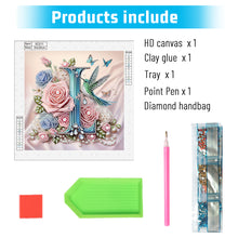Load image into Gallery viewer, Diamond Painting - Partial Special Shaped - Letter J (30*30CM)