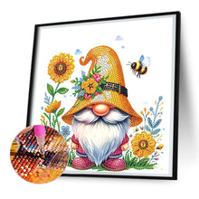 Load image into Gallery viewer, Diamond Painting - Partial Special Shaped - Sunflower gnome (30*30CM)