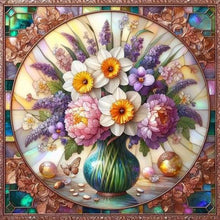 Load image into Gallery viewer, Diamond Painting - Full Round - Bouquet (40*40CM)