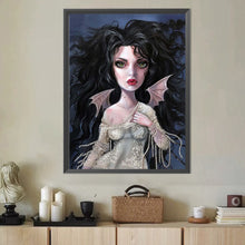 Load image into Gallery viewer, Diamond Painting - Full Round - Vampire girl (40*50CM)