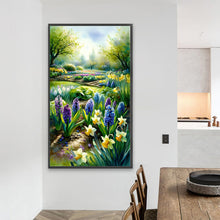 Load image into Gallery viewer, AB Diamond Painting - Full Square - Woods and mountains (40*70CM)