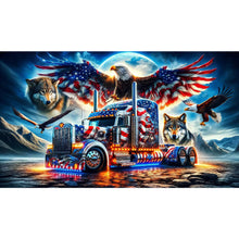 Load image into Gallery viewer, Diamond Painting - Full Round - Independence Day eagle chariot (70*40CM)