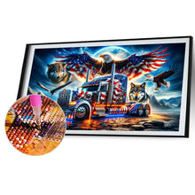 Load image into Gallery viewer, Diamond Painting - Full Round - Independence Day eagle chariot (70*40CM)